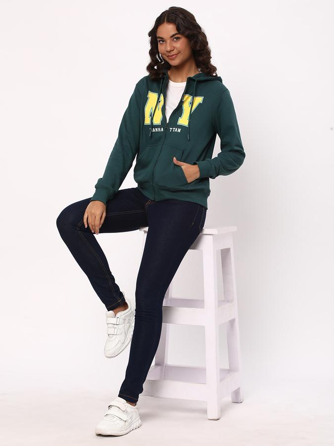 R&B Women's Graphic Hooded Jacket image number 1