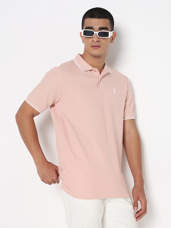 MENS TEXTURE POLO