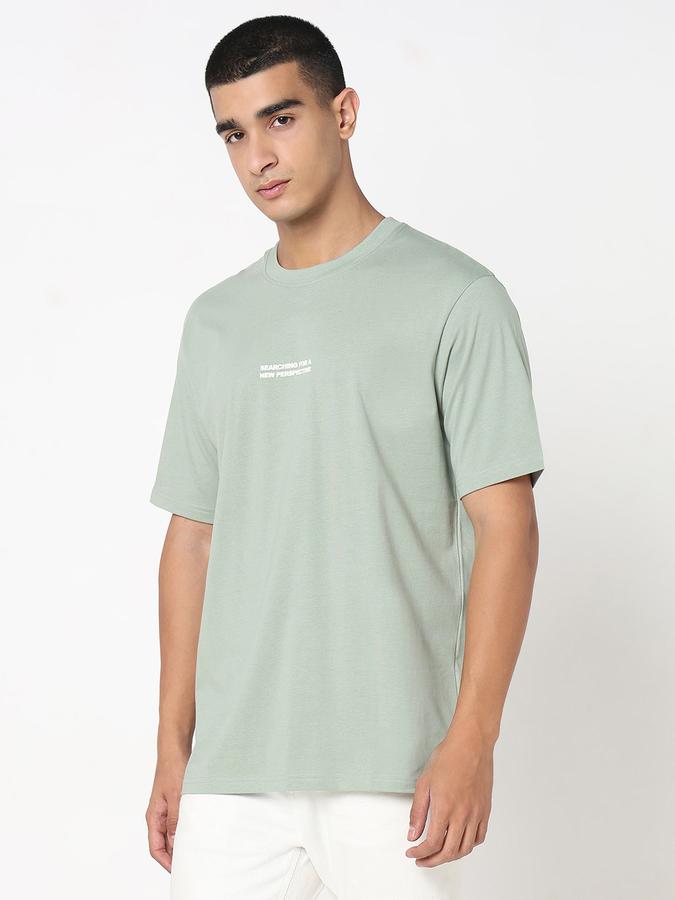MENS Short Sleeves CREW NECK GRAPHIC TEES- RELAX FIT image number 2