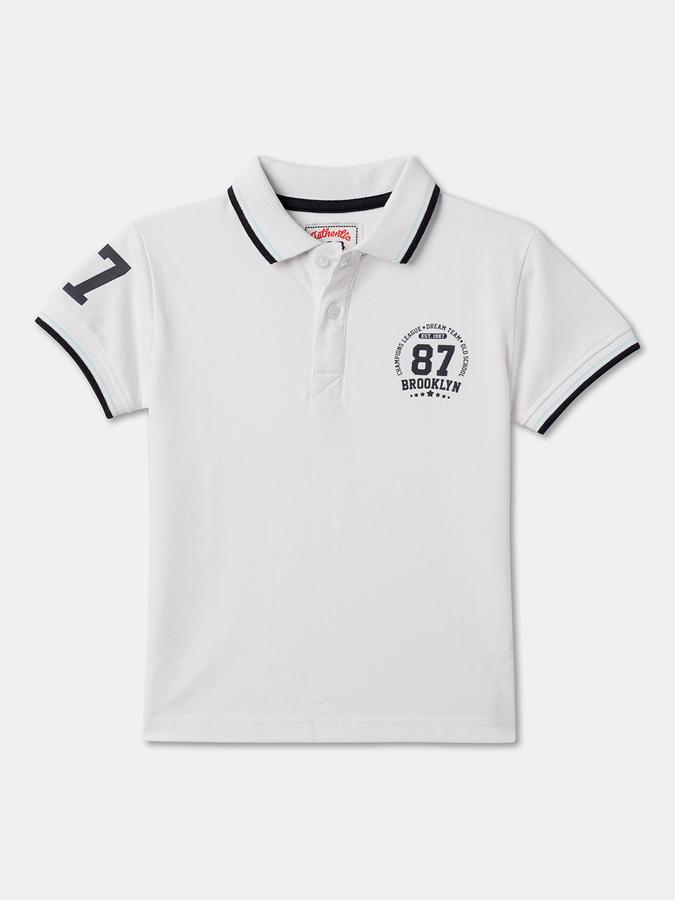 Boys Relaxed Fit Polo T-Shirt image number 1