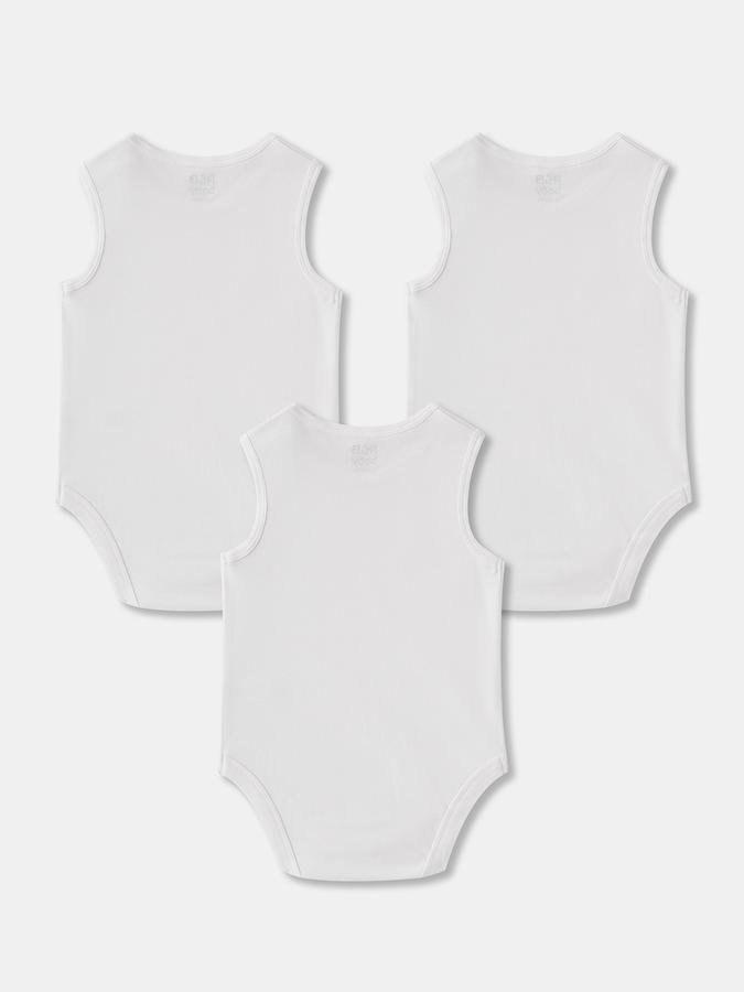 Romper For Baby Boys Solid Pure Cotton image number 1