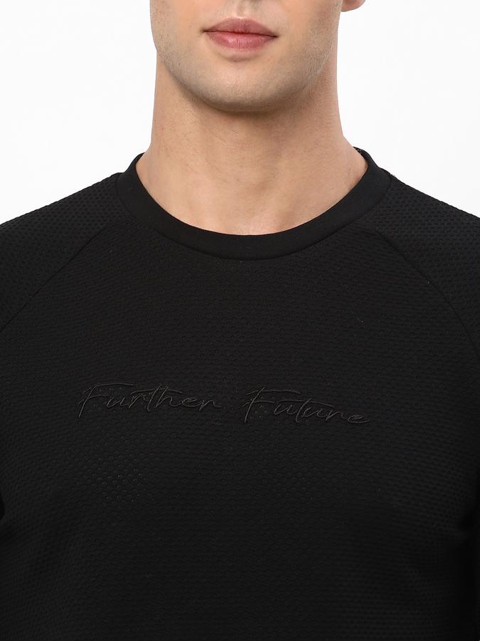 R&B Men's Solid Structured T-Shirt image number 3