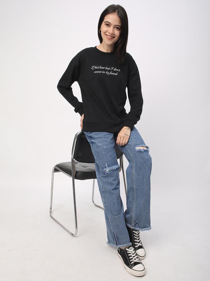 Full Sleeve Graphic Print Women Sweatshirt image number 1