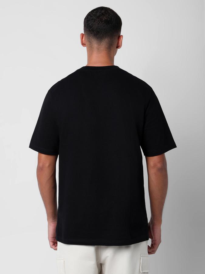 Typographic Print Round Neck T-Shirt image number 2