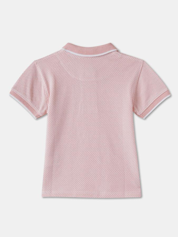 R&B BOYS SHORT SLEEVE Textured POLO image number 1
