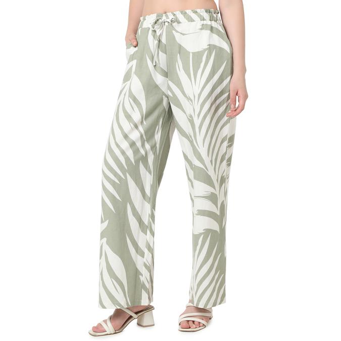 R&B Women Sage Leaf Print Co-ord Set