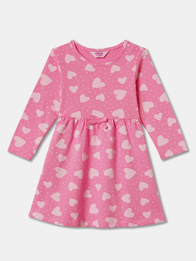 Girls Midi/Knee Length Casual Dress