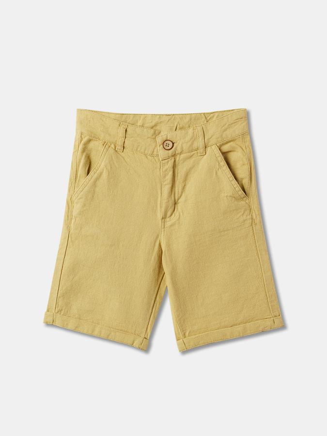 Boys Striped Shirt & Shorts Set image number 3