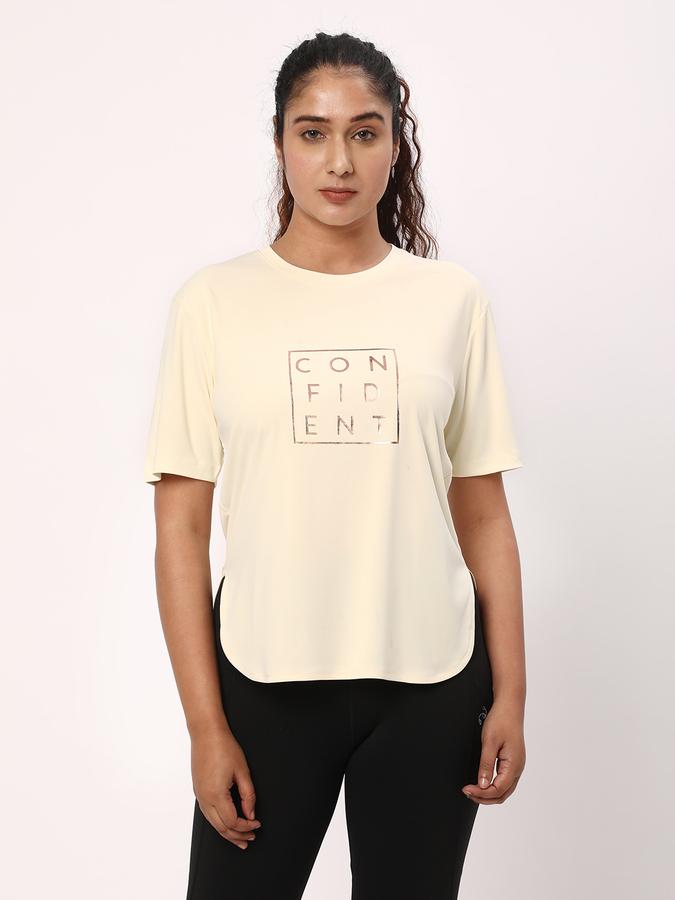 Women Regular Fit Graphic Print T-Shirt image number 2