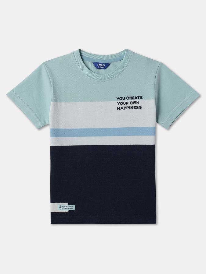Colourblock Crew-Neck T-Shirt