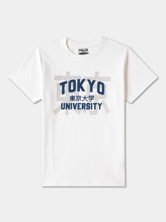 R&B BOYS PRINTED REGULAR GRAPHIC TEE