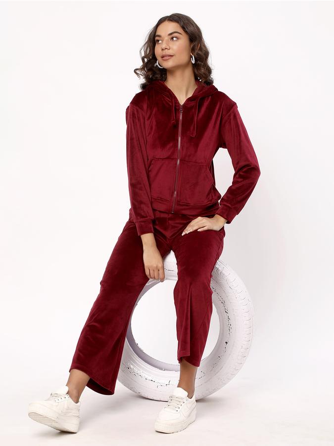 R&B Women's Velour Trackpant image number 1