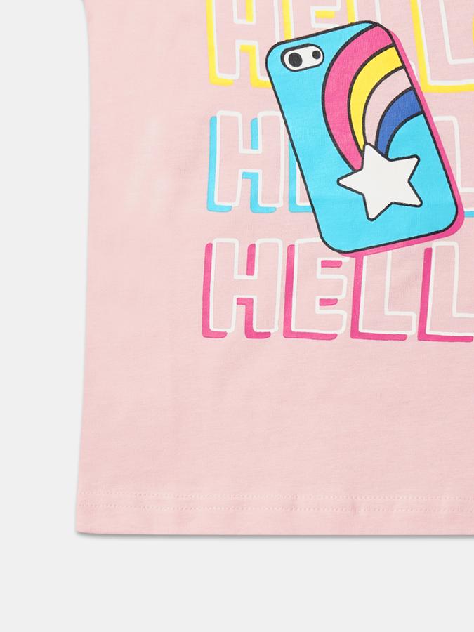 R&B Girls Pink T-Shirt image number 3