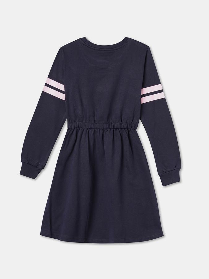 Girls Midi/Knee Length Casual Dress 3/4 Sleeve image number 1
