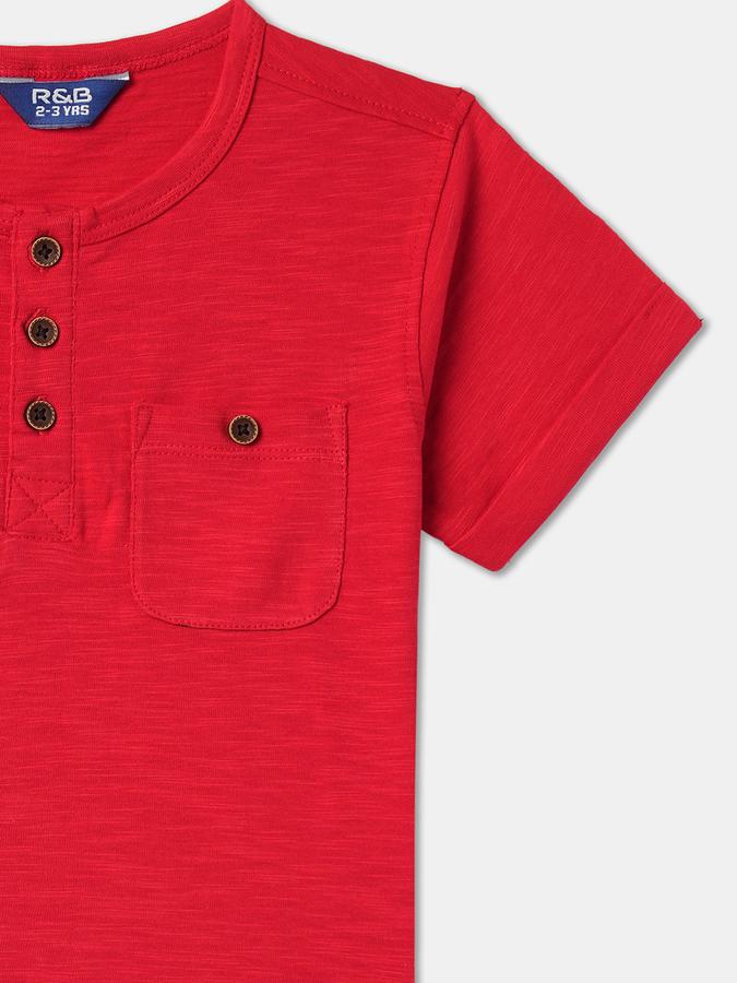 Regular Fit Henley T-Shirt image number 2
