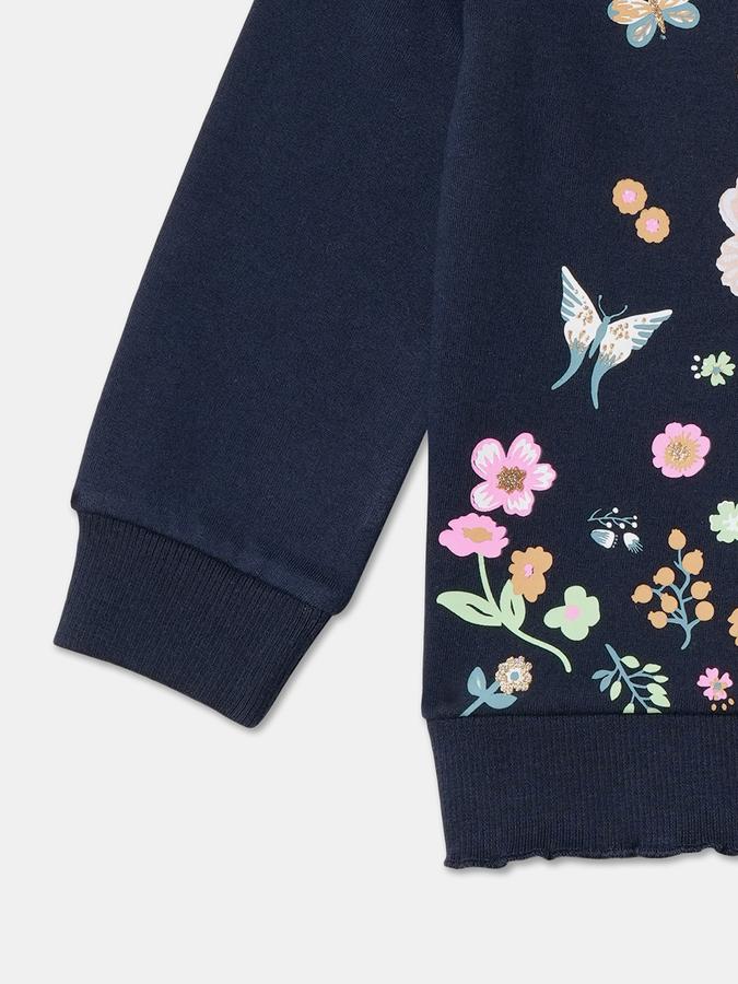 Full Sleeve Printed Baby Girls Sweatshirt image number 3