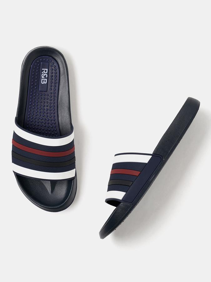 R&B Men Blue Flip Flops