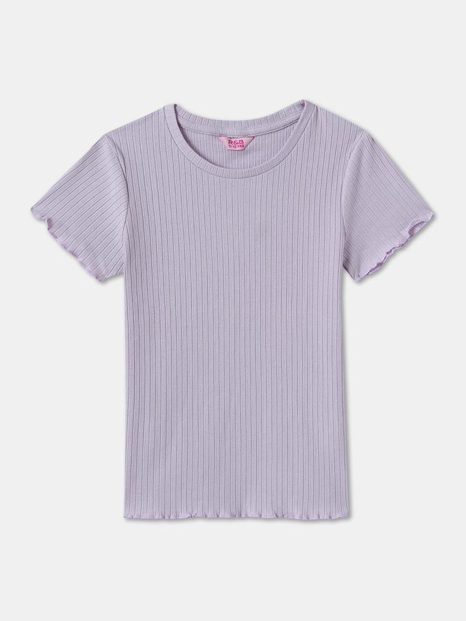 Girls Polycotton Knit Top 
