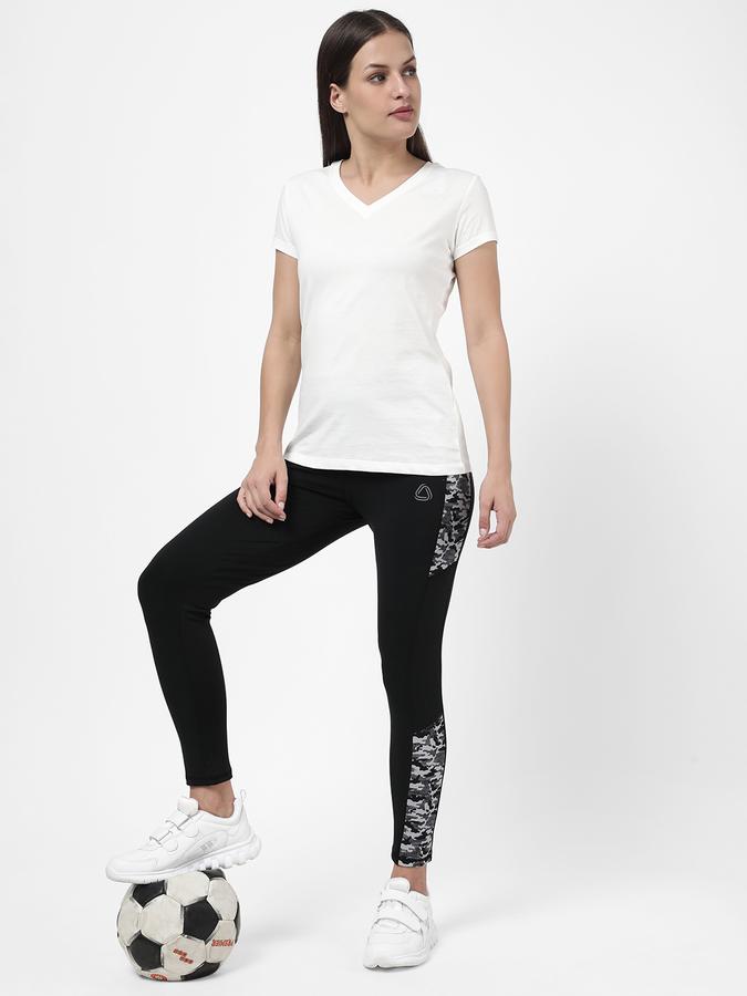 R&B Women's Camo Sports Leggings image number 1