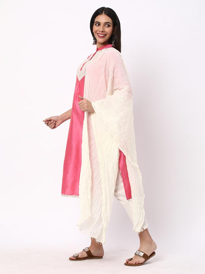 R&B Women White Dupattas image number 3