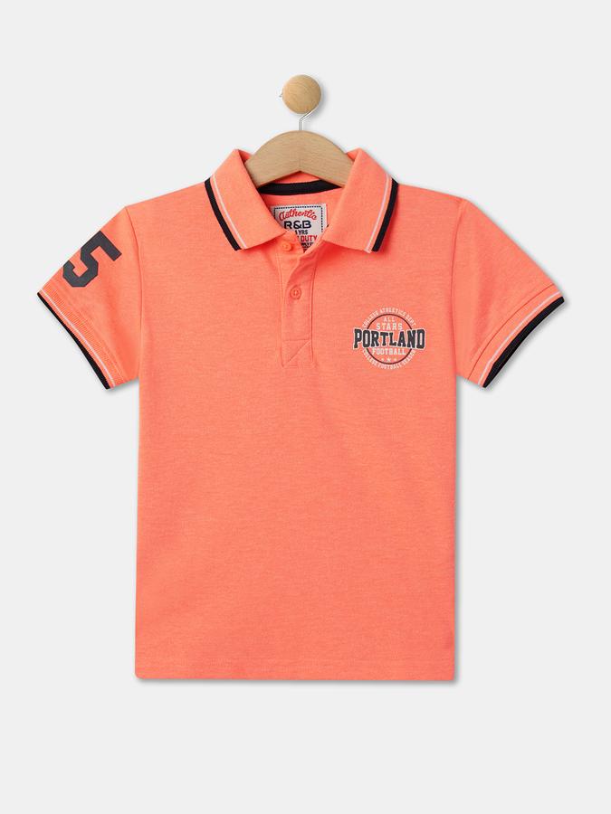Boys Relaxed Fit Polo T-Shirt image number 0