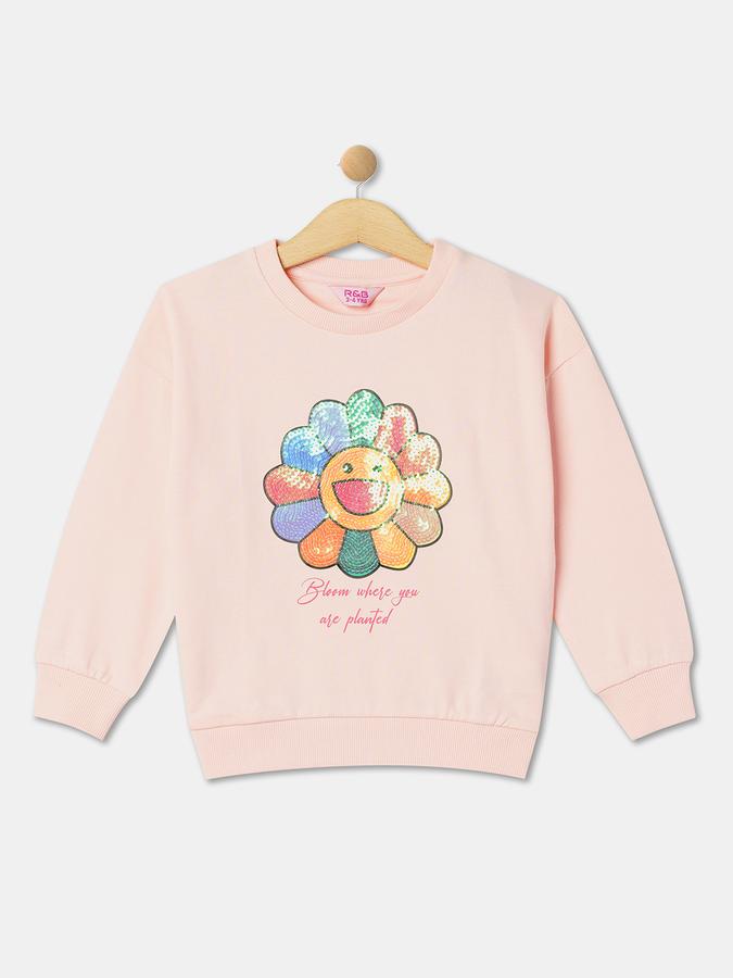 R&B Girl's Round Neck Sweat Top image number 0