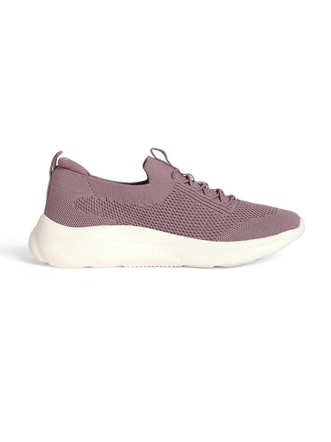 R&B Women Light Pink Lace-Ups Sports Shoes