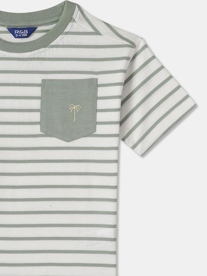 Boys Regular Fit Short Sleeve Crew Neck T-Shirt