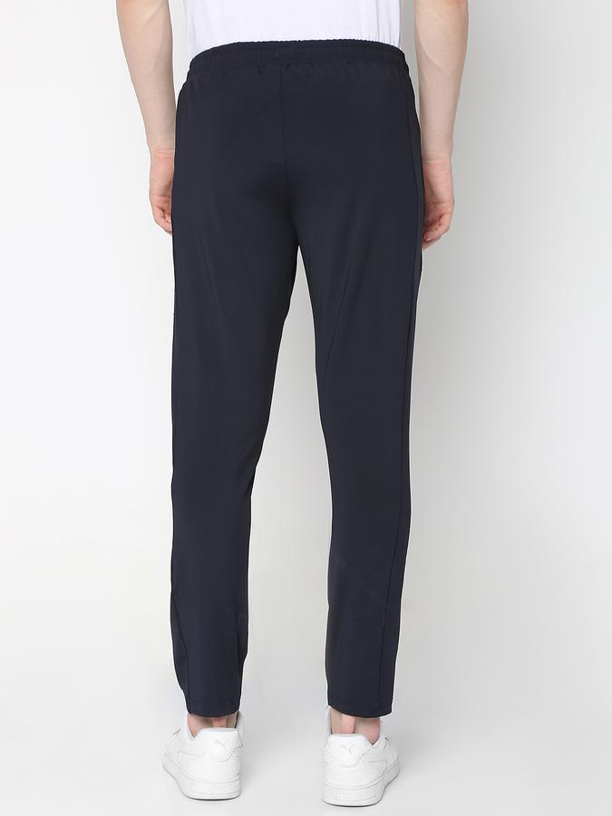 Men Typographic Print Straight Track Pants image number 3