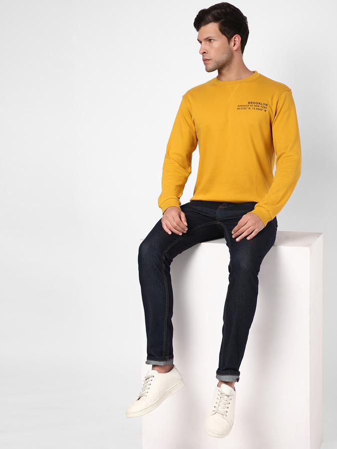 R&B Men Yellow Sweatshirts & Hoodies image number 1