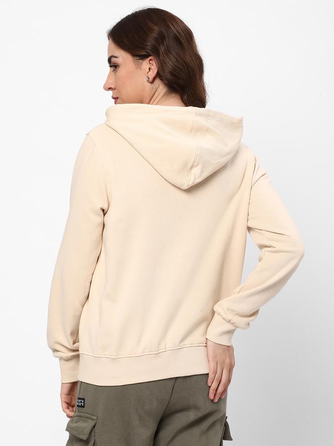 Women Typographic Print Hoodie image number 2