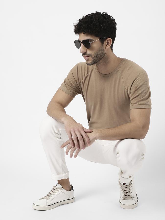 R&B Men Beige T-Shirts image number 1