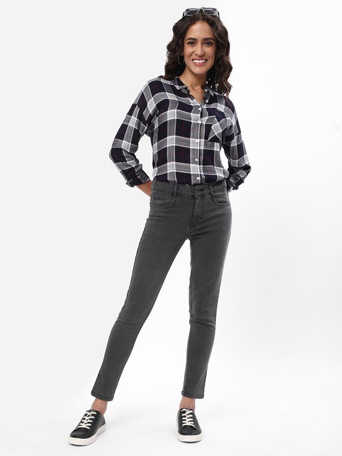 R&B Women Grey Jeans image number 1