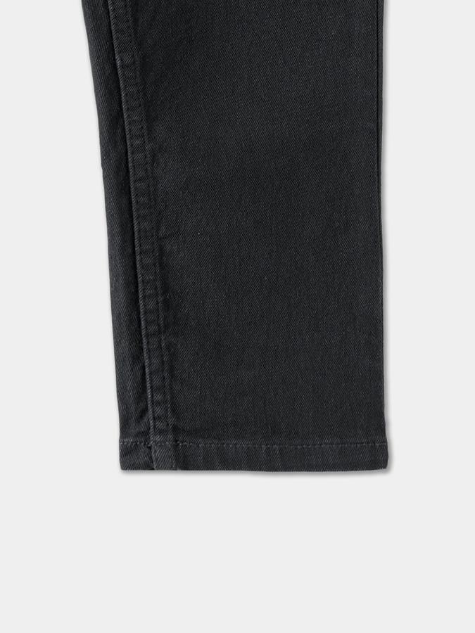 Boys Denim Regular Fit Button Waist Clean Look Jeans