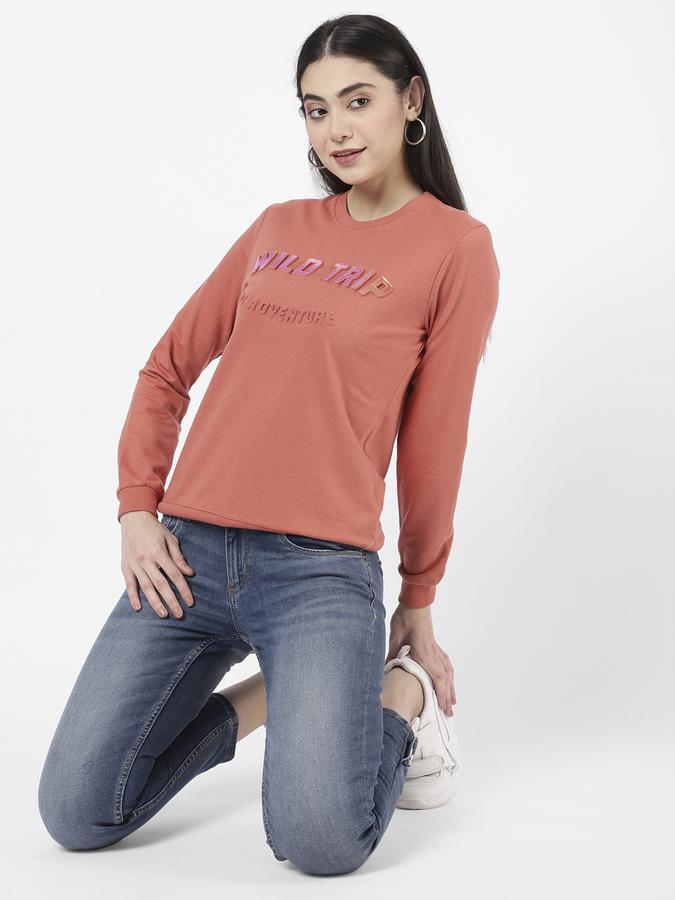 R&B Women Peach Sweatshirt image number 1