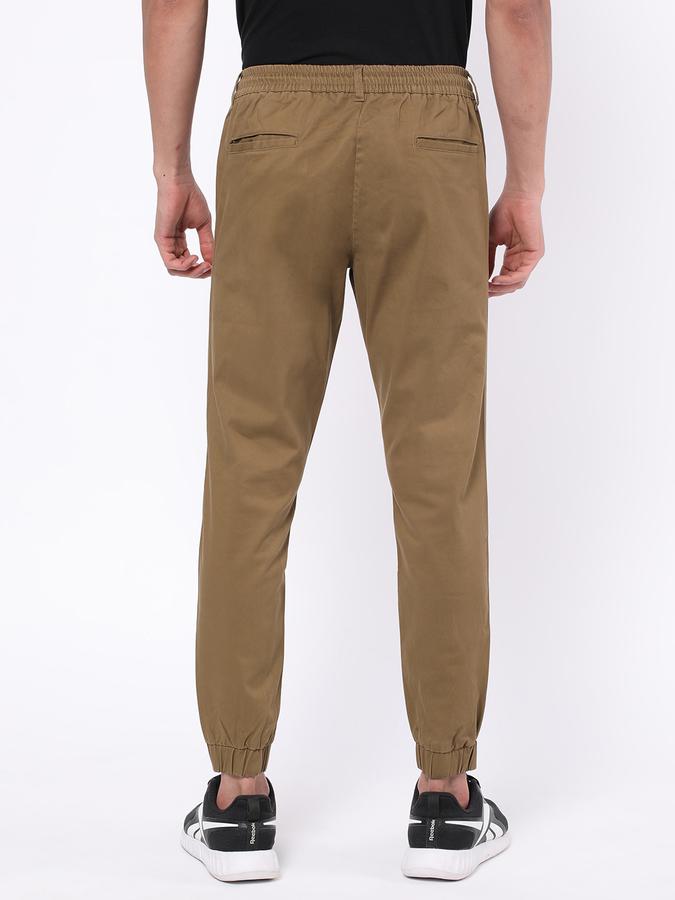 R&B Men Brown Trousers image number 2