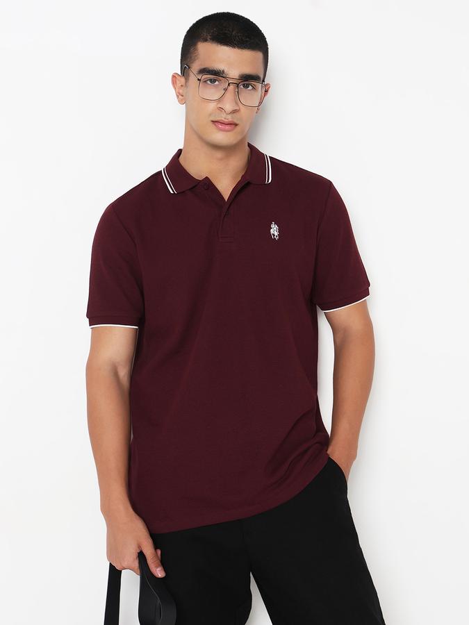 MENS TEXTURE POLO