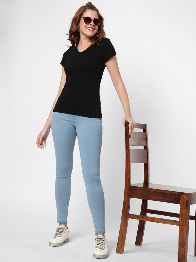 R&B Women Black Tops image number 1