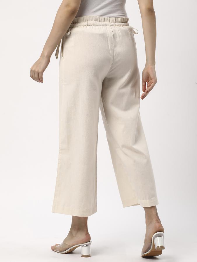 Women Solid Fashion Bottoms image number 2