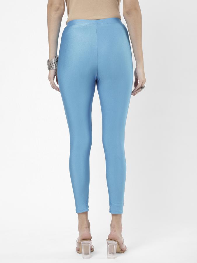 R&B Women Teal Churidars & Leggings image number 2