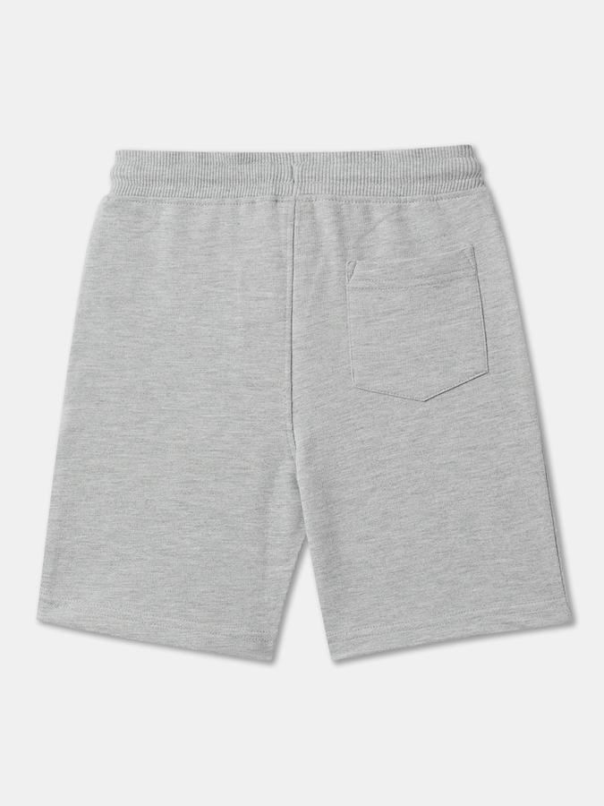 Boys Cotton Regular Fit Pull-On Clean Hem Shorts