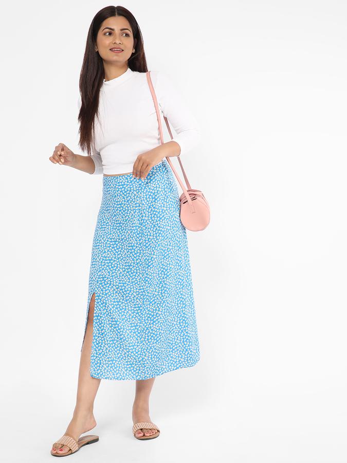 R&B Women Blue Shorts & Skirts image number 1