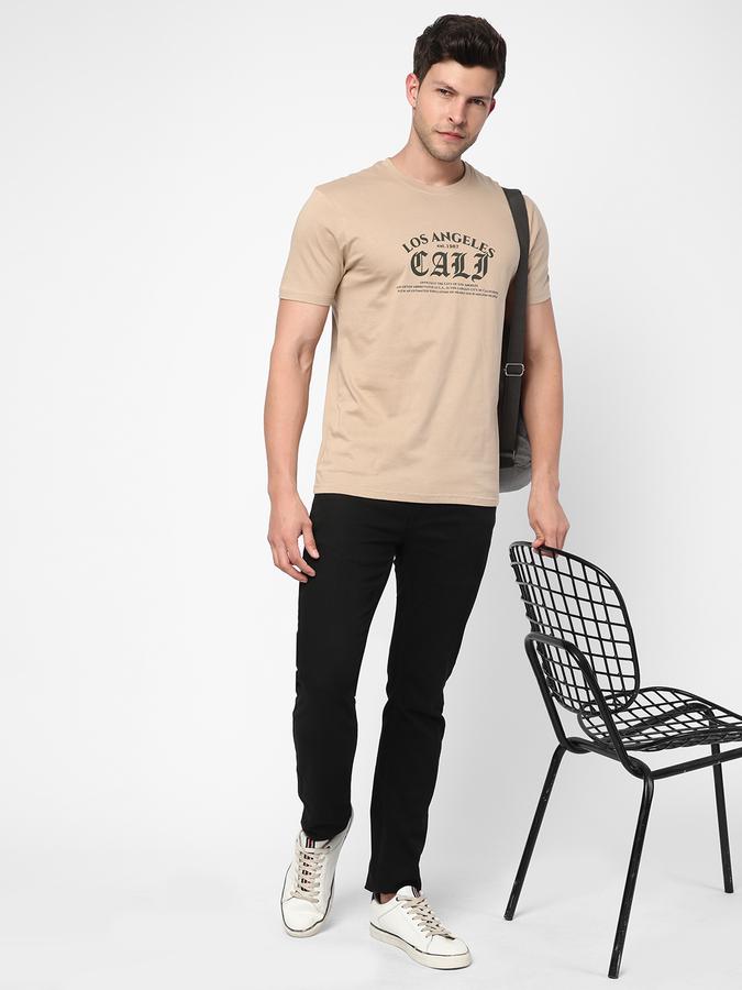 R&B Men Beige T-Shirt image number 1