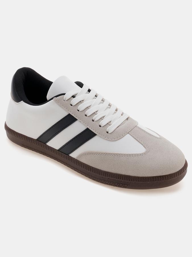 Women Colourblocked Lace-Up Shoes image number 2