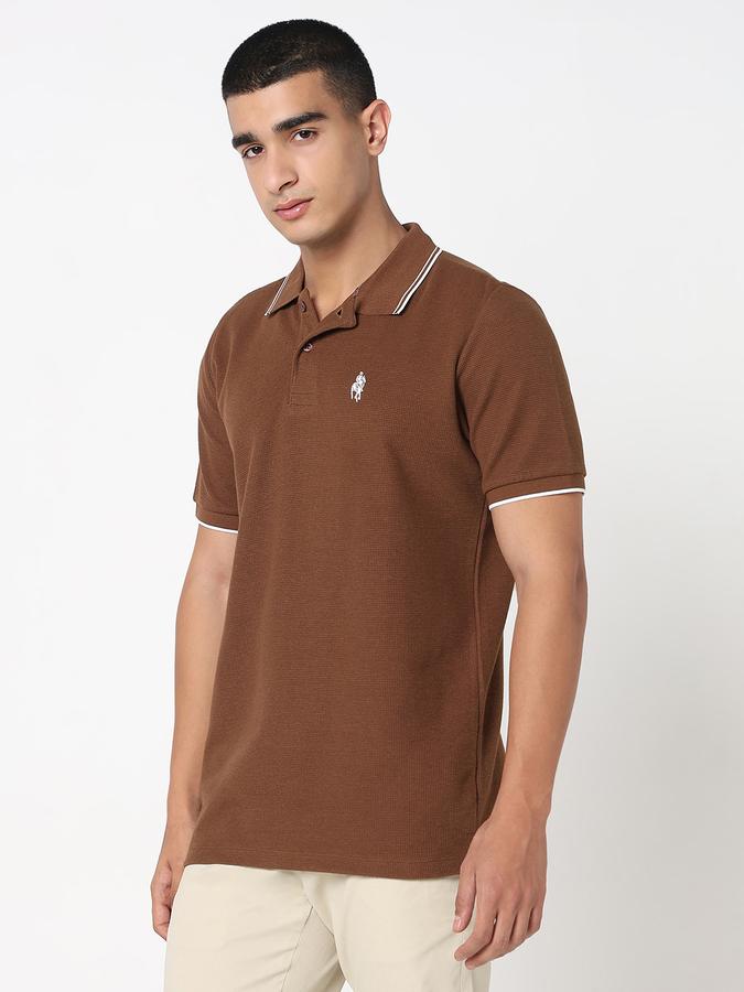 MENS TEXTURE POLO image number 2