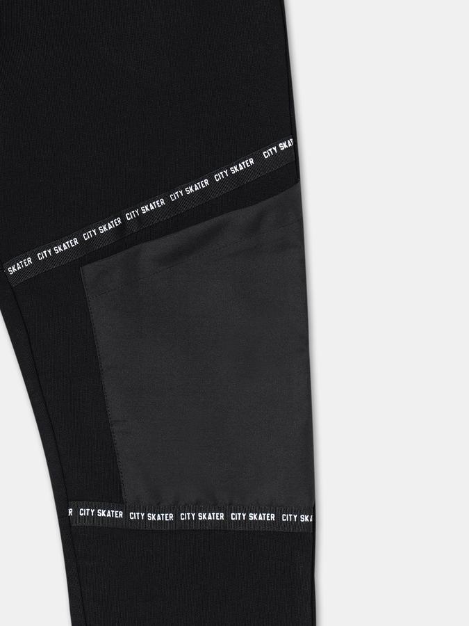 R&B Boys Black Track Pant & Joggers image number 3
