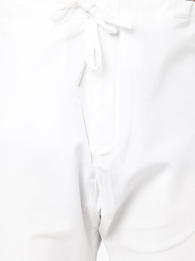 R&B Men White Kurtas image number 3