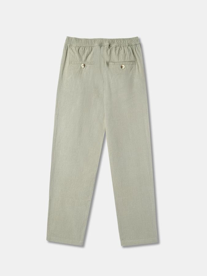 Flat-Front Trousers with Insert Pockets image number 1