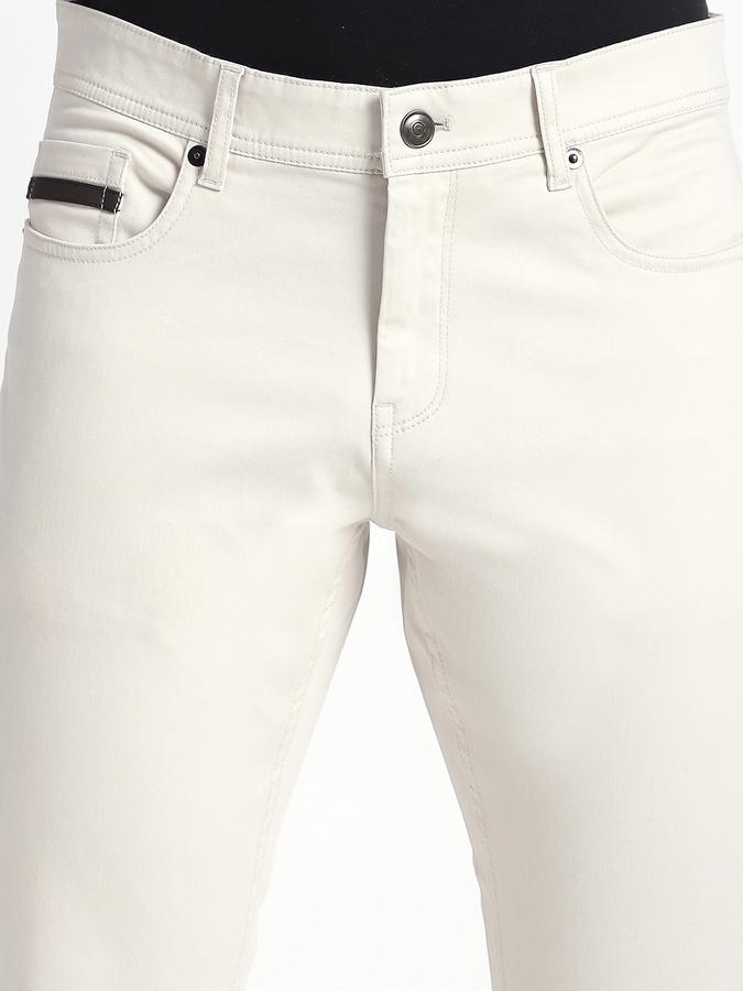 Men Cotton Skinny Fit Flat Front Chino Pants