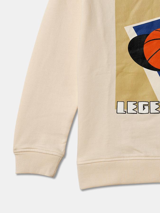 Boys Relaxed Fit Full Sleeve Crew Neck SweaT-Shirt